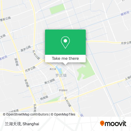 兰湖天境 map