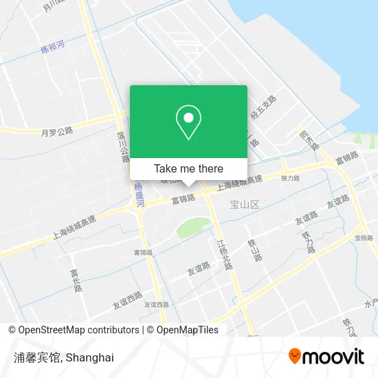 浦馨宾馆 map