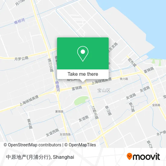 中原地产(月浦分行) map