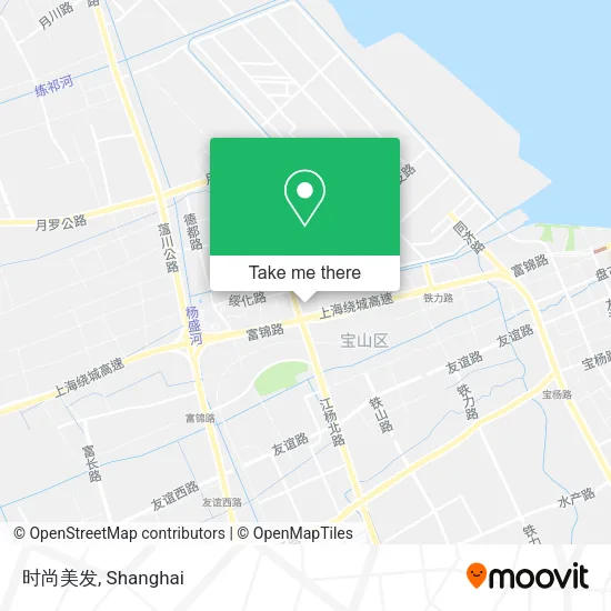 时尚美发 map