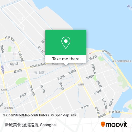 新诚美食 湄浦路店 map
