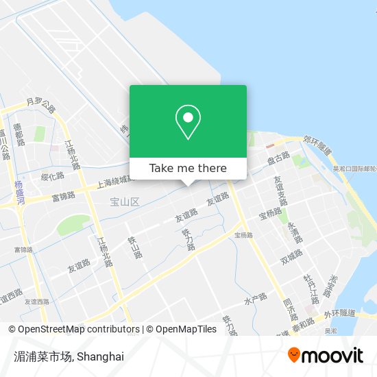 湄浦菜市场 map