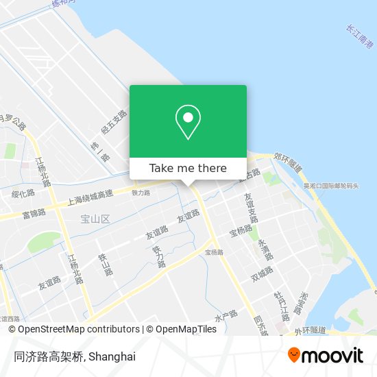 同济路高架桥 map