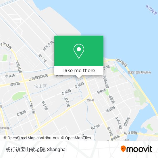 杨行镇宝山敬老院 map