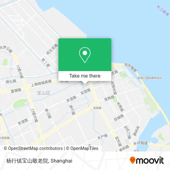 杨行镇宝山敬老院 map