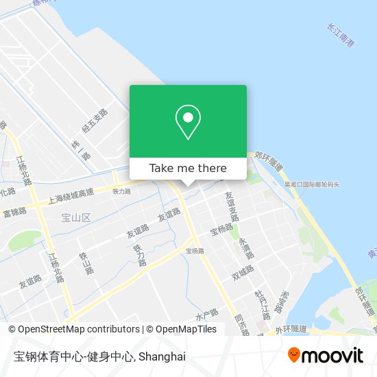 宝钢体育中心-健身中心 map