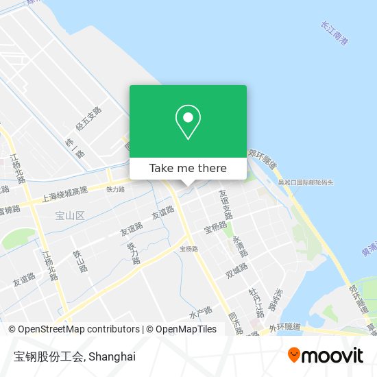 宝钢股份工会 map