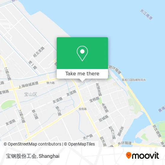 宝钢股份工会 map