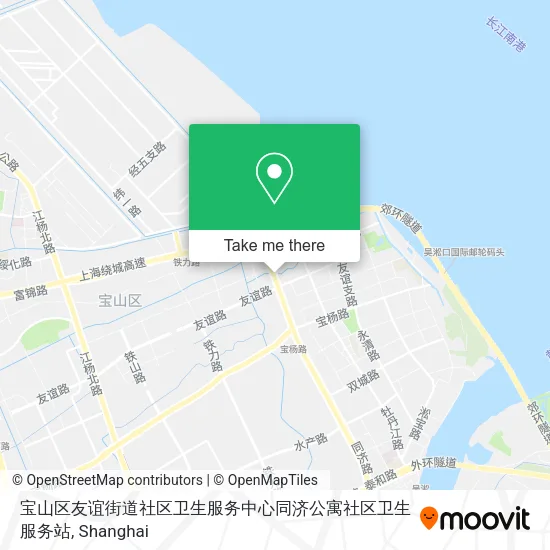 宝山区友谊街道社区卫生服务中心同济公寓社区卫生服务站 map