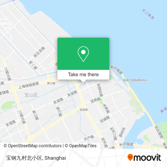 宝钢九村北小区 map