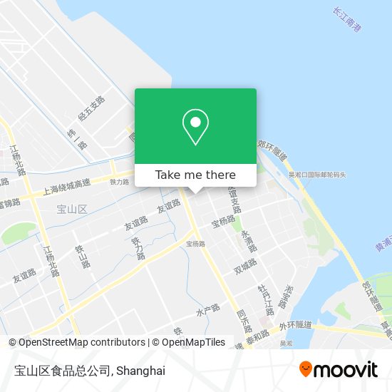 宝山区食品总公司 map