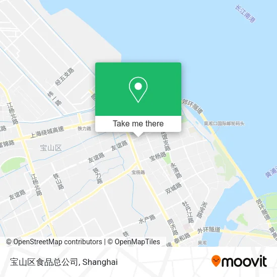 宝山区食品总公司 map