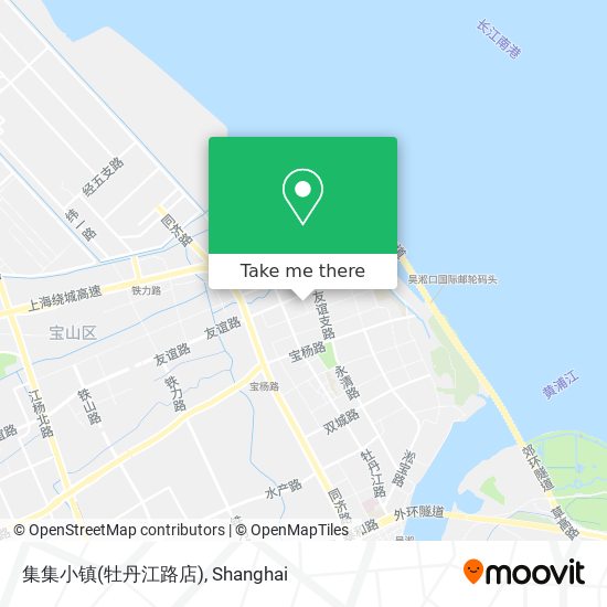 集集小镇(牡丹江路店) map