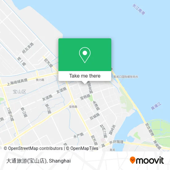 大通旅游(宝山店) map