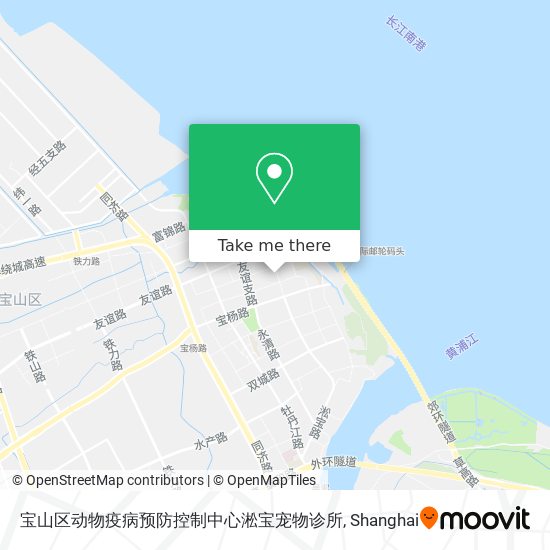 宝山区动物疫病预防控制中心淞宝宠物诊所 map