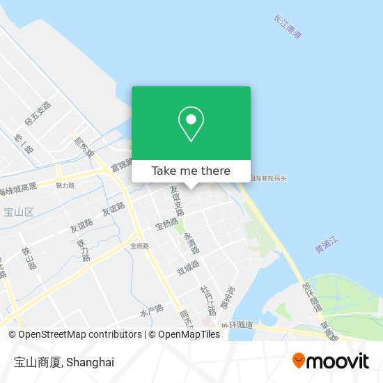 宝山商厦 map