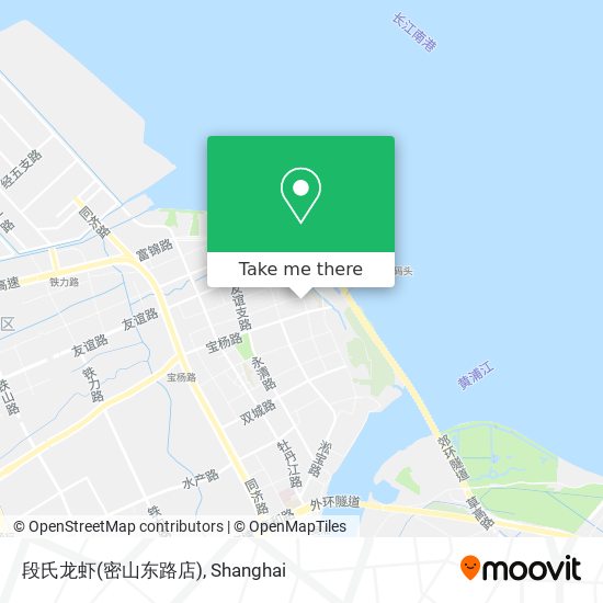段氏龙虾(密山东路店) map