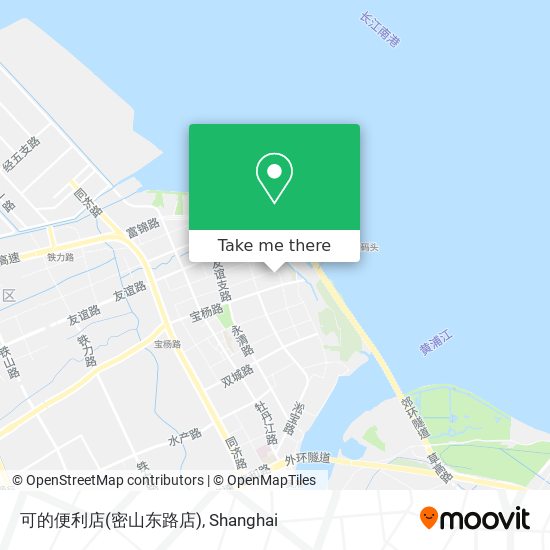 可的便利店(密山东路店) map