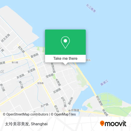 太玲美容美发 map