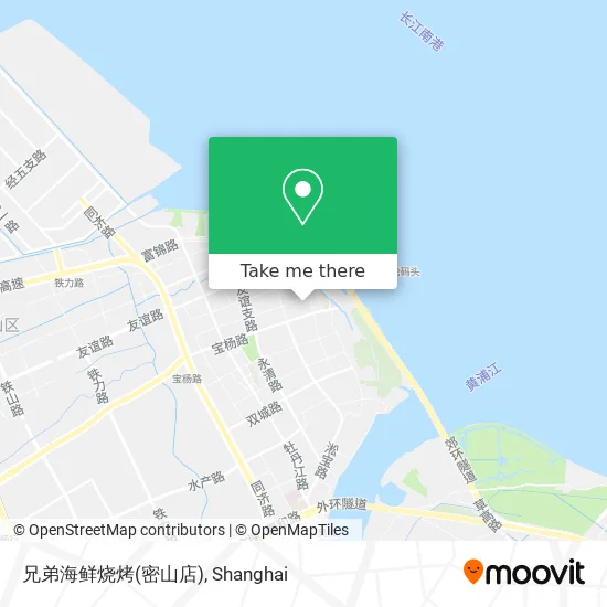 兄弟海鲜烧烤(密山店) map