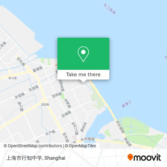 上海市行知中学 map