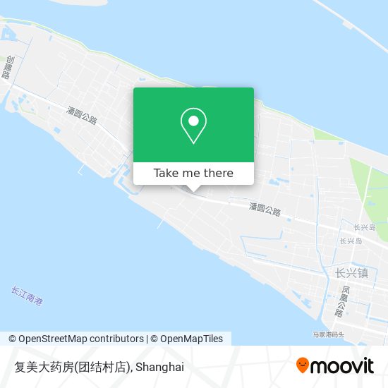 复美大药房(团结村店) map