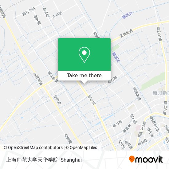 上海师范大学天华学院 map