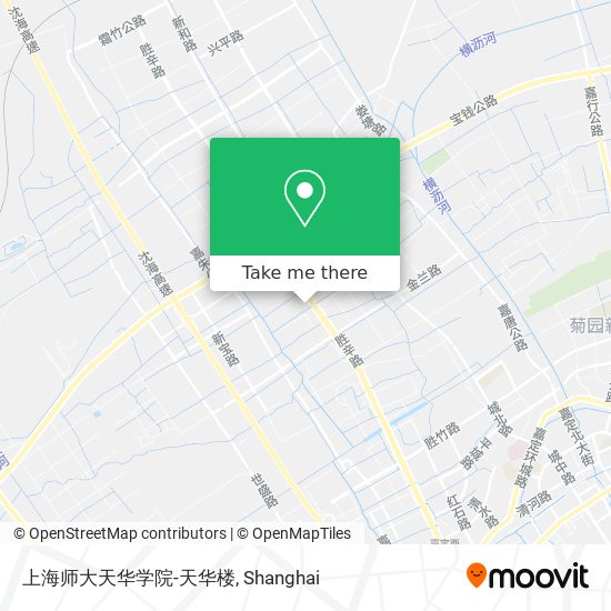 上海师大天华学院-天华楼 map