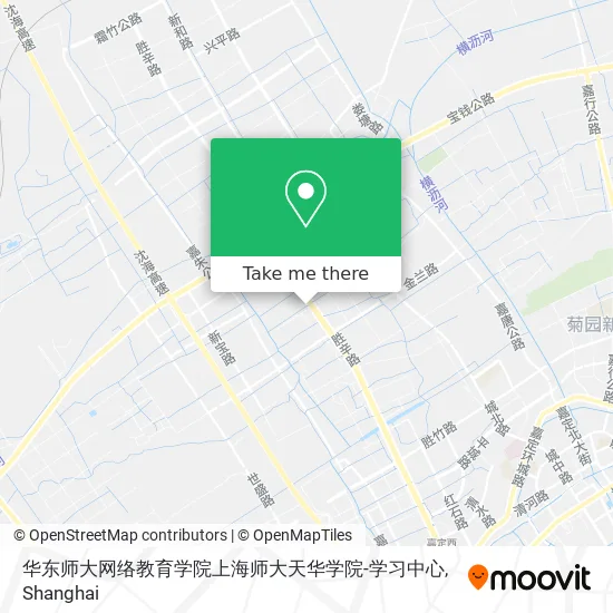 华东师大网络教育学院上海师大天华学院-学习中心 map
