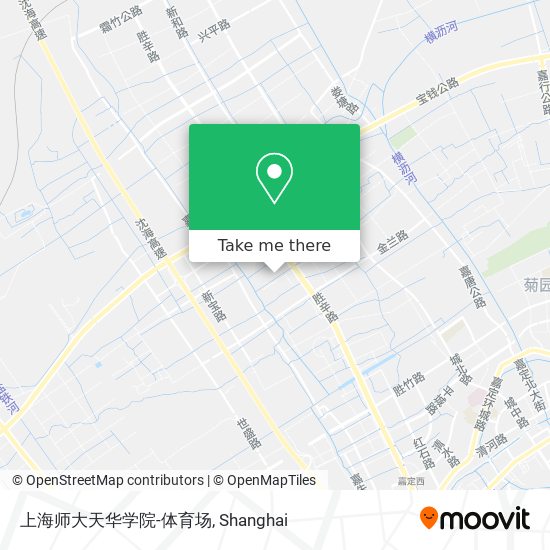 上海师大天华学院-体育场 map