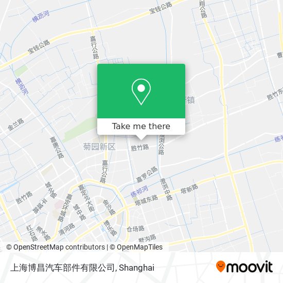 上海博昌汽车部件有限公司 map