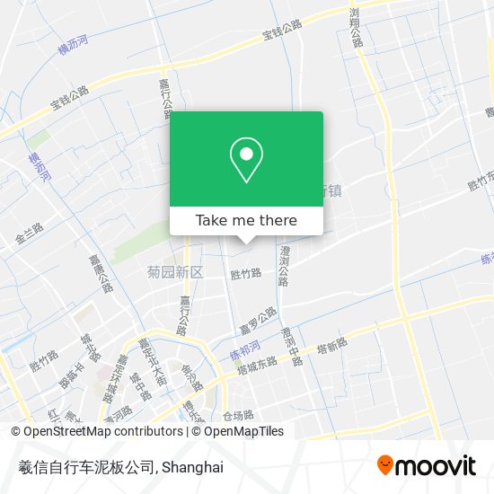 羲信自行车泥板公司 map