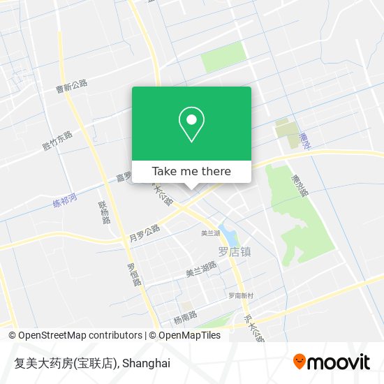 复美大药房(宝联店) map