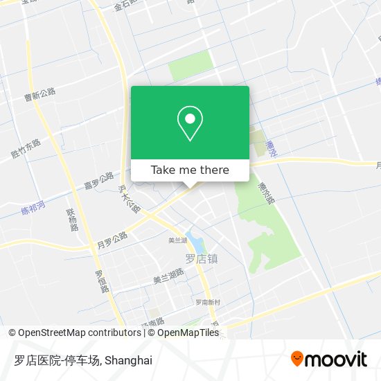 罗店医院-停车场 map