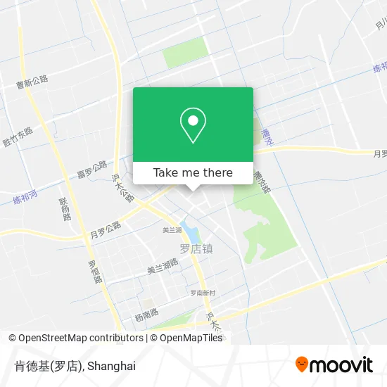 肯德基(罗店) map
