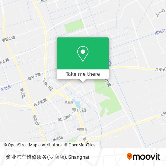 雍业汽车维修服务(罗店店) map