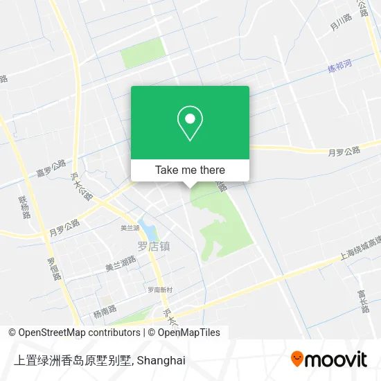 上置绿洲香岛原墅别墅 map