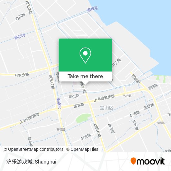 沪乐游戏城 map