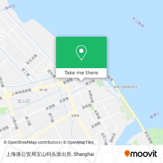 上海港公安局宝山码头派出所 map