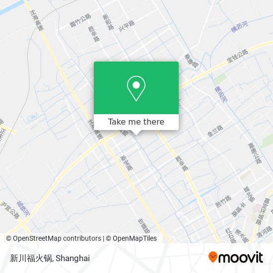 新川福火锅 map