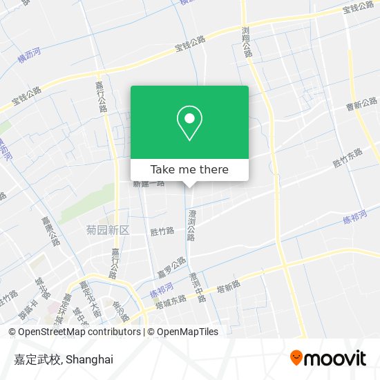 嘉定武校 map