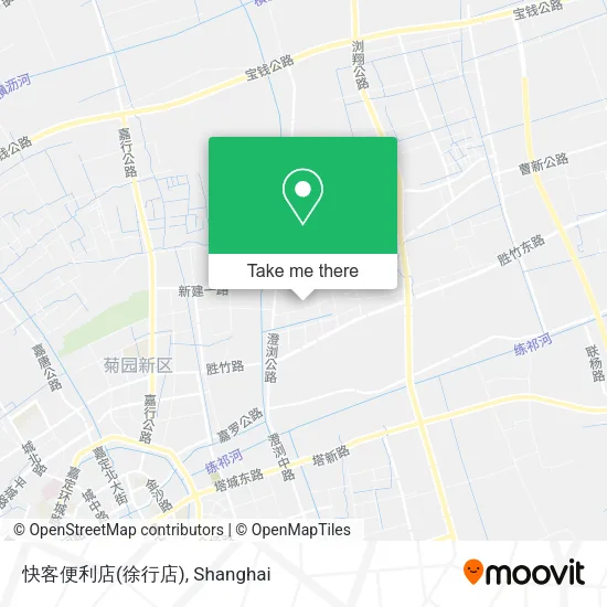 快客便利店(徐行店) map