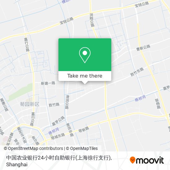 中国农业银行24小时自助银行(上海徐行支行) map