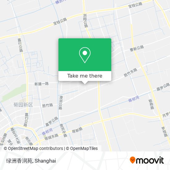 绿洲香润苑 map
