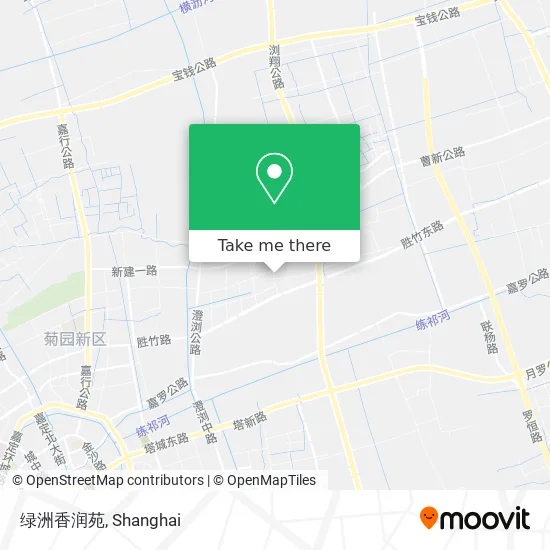 绿洲香润苑 map