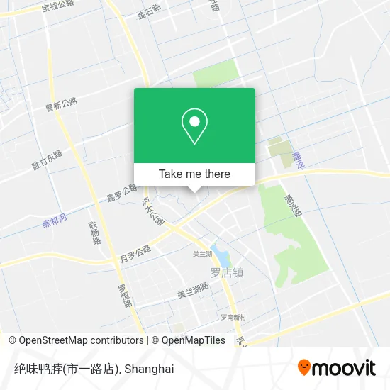 绝味鸭脖(市一路店) map
