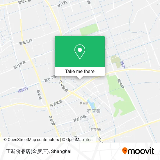 正新食品店(金罗店) map