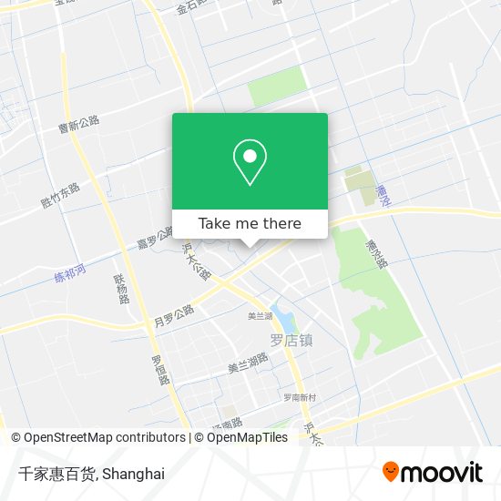 千家惠百货 map