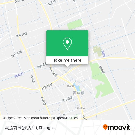 潮流前线(罗店店) map