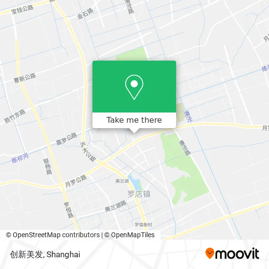 创新美发 map